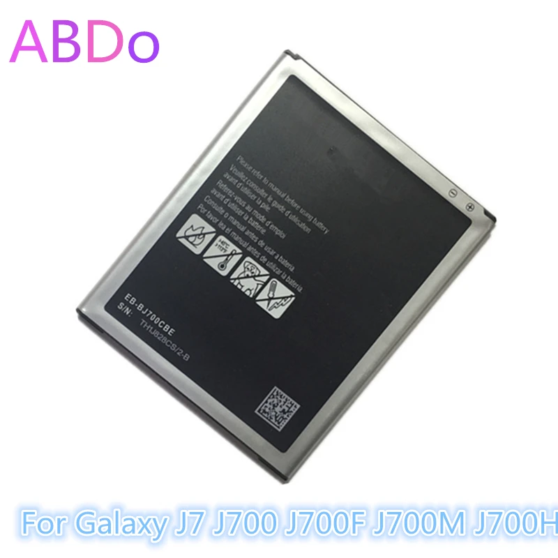 Аккумулятор для телефона Samsung Galaxy J7 J700 J700F J700M J700H 3000 мА · ч сменные батареи