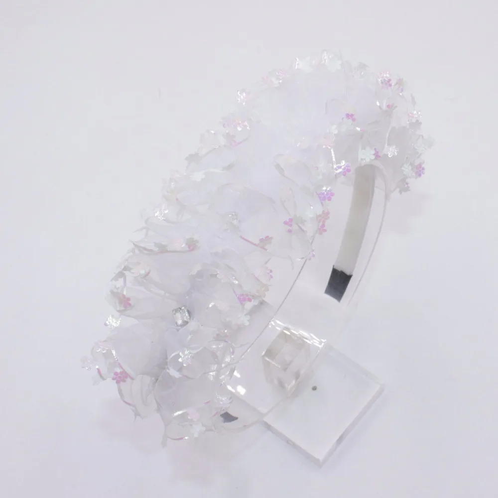 Повязка на голову с цветами 3 цвета|kids hair accessories|fashion accessorieshair accessories |