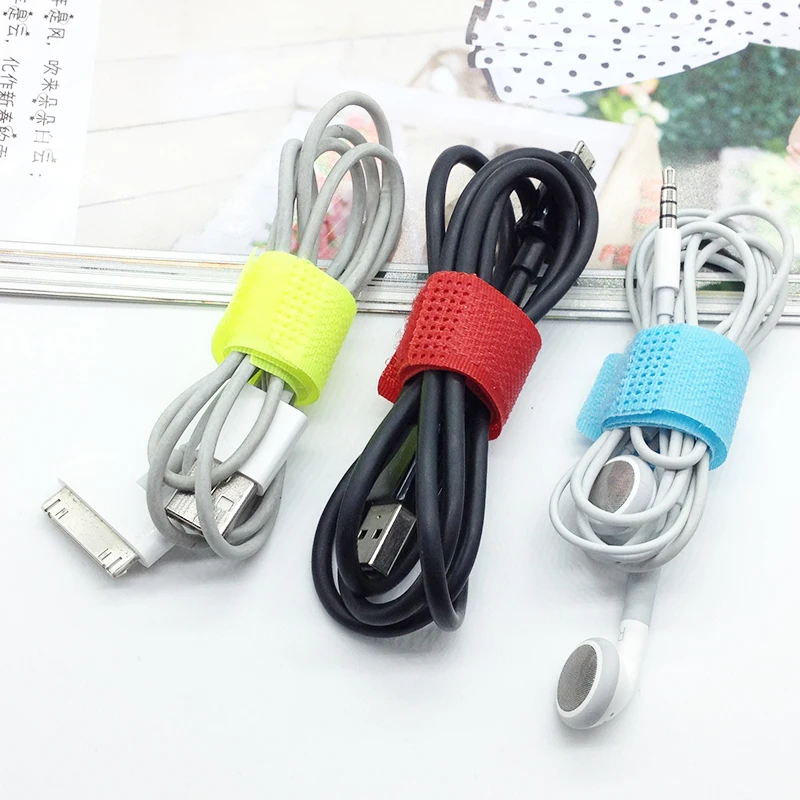 100 шт. кабельные стяжки для управления компьютером/кабель получения линии