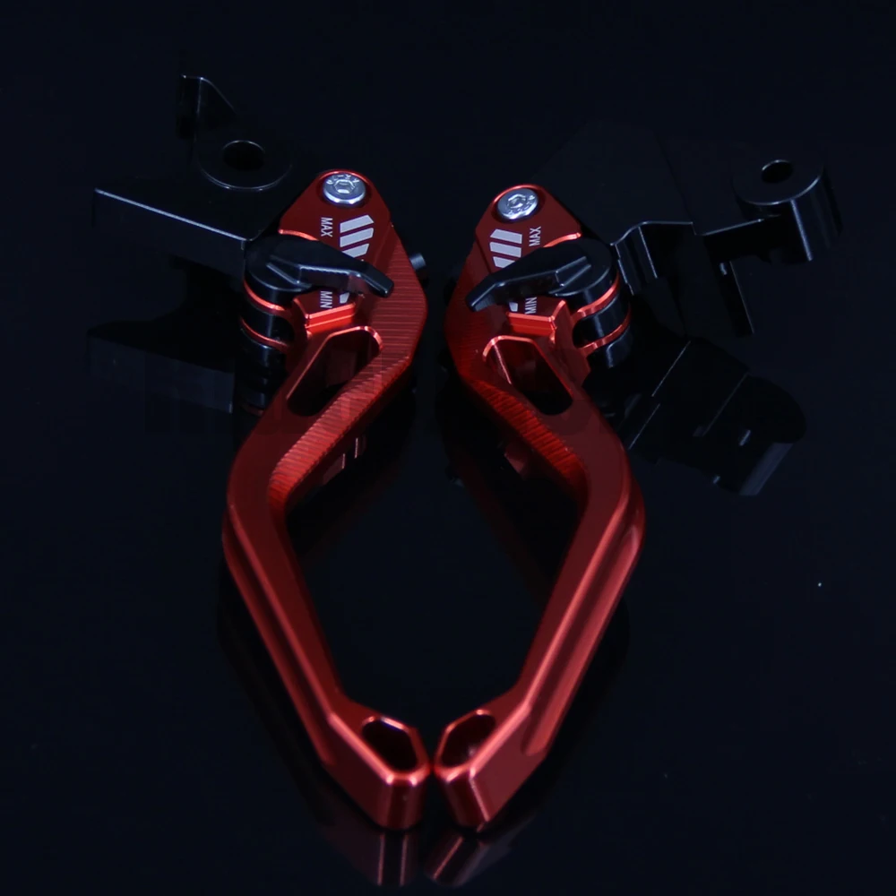 

3D Rhombus Hollow Design patent For Ducati ST2 1998-2003 1999 2000 2001 2002 Red Motorcycle CNC Brake Clutch Levers With Logo