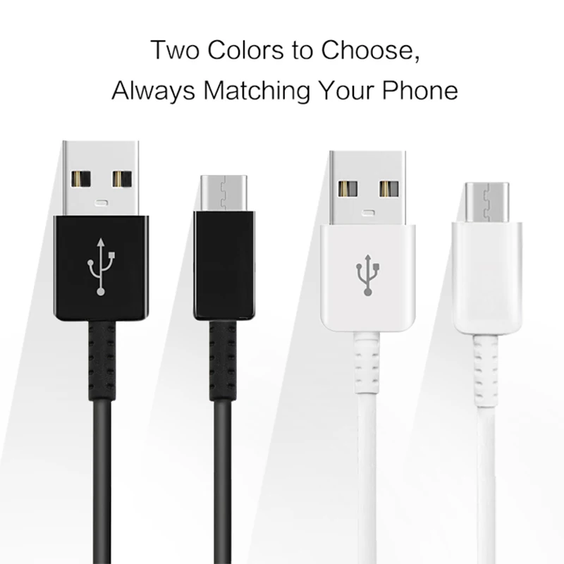 Samsung S8 S9 Plus usb type C кабель Galaxy Note 8 7 S 9 S 8 C 9 7 5 Pro быстрое зарядное устройство Быстрая зарядка type-C Зарядка данных