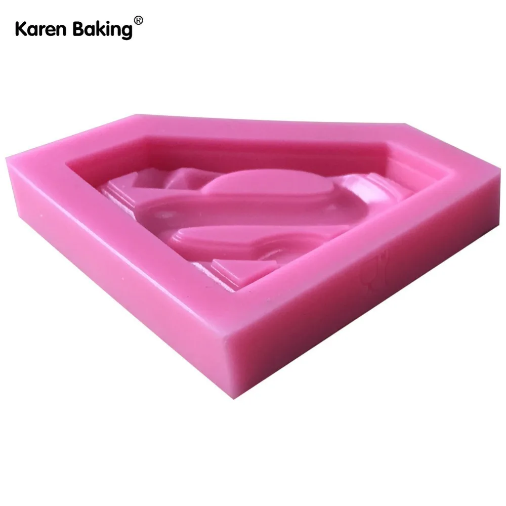 Известная классическая форма фигуры 3D Силиконовая Шоколадные инструменты для