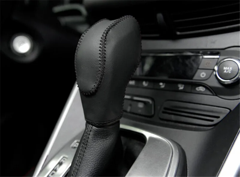 Авто аксессуары Шестерни крышка декоративная крышка на для Ford Kuga ESCAPE 2013 из искусственной кожи 1 шт.; комплект из двух предметов