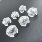 10 шт. 13 мм Мини ИК объектив 15 30 45 60 90 100 градусов не требуется держатель для 1 Вт 3 Вт 5 Вт высокомощный светодиодный диодный выпуклый отражатель коллиматор