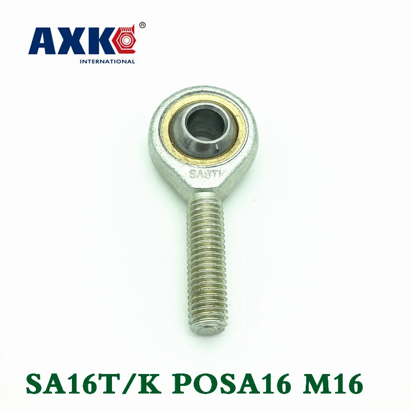 4 шт./лот 16 мм Наружная резьба для правой руки конец стержня подшипник метрическая