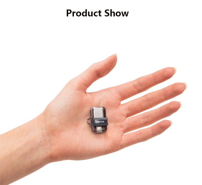 Sandisk USB флеш-накопитель 128 Гб 64 ГБ 32 ГБ 16 ГБ USB 3,0 двойной OTG флеш-накопитель высокоскоростной 150 м/с мини-карта памяти для телефона на Android