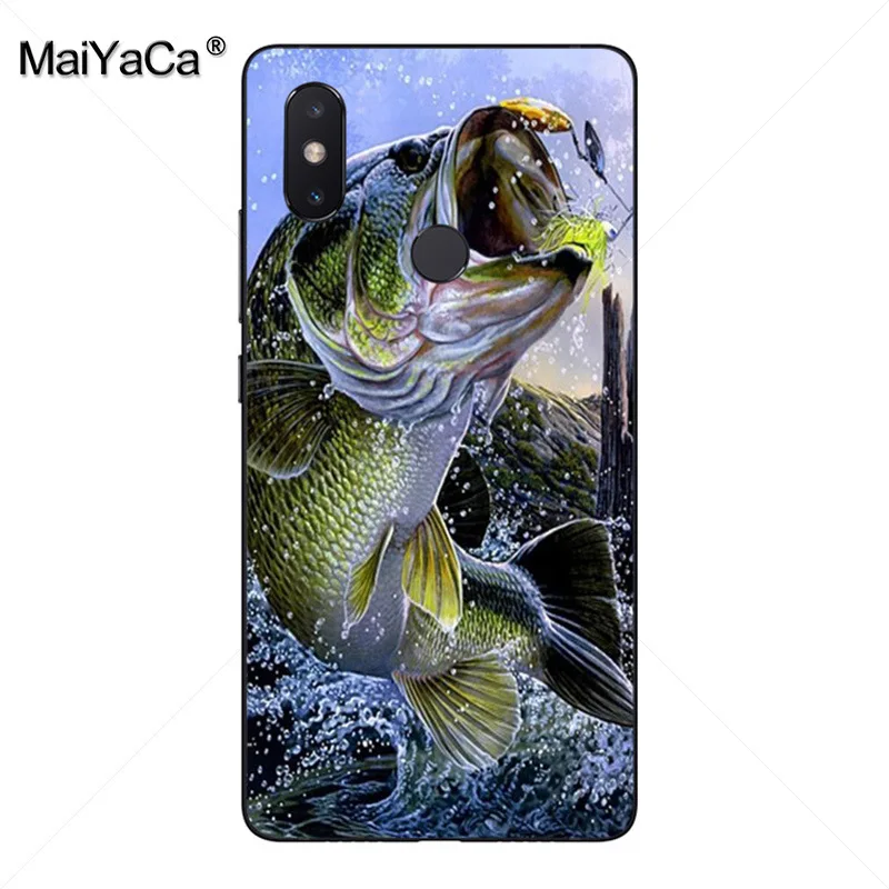 Роскошный чехол MaiYaCa с рисунком рыбы для xiaomi mi 8 se 6 note3 redmi 5 5plus note | Мобильные