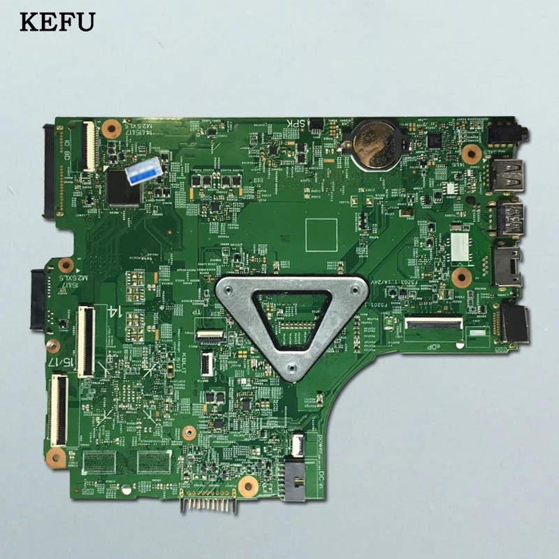 Kefu CN-0P34KX для Dell Inspiron 15 3442 3443 3542 3543 5748 5749 13269-1 Материнская плата ноутбука 3558U материнская плата