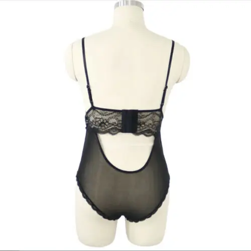 Сексуальное нижнее белье кружевные боди Babydoll женское ночная рубашка одежда для