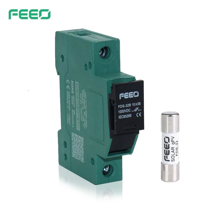 Автоматический CE DC PV 32 Amp 10x38 1000V Din Rail электронный Солнечный В постоянного тока