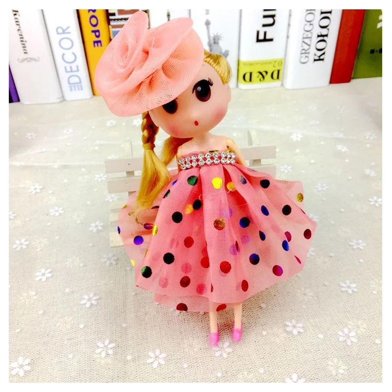 

18 cm Confused Doll Wedding Dress Dolls Cute Toys Baby Doll Creative Children's Toys For Girls Fashion Creative Girl Gifts