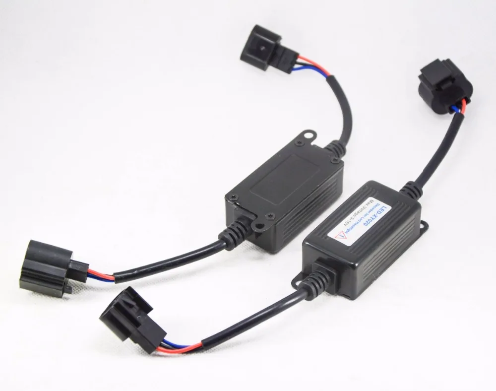 1 пара H13 9008 авто светодиодный фар Conversion Kit преобразователь can шины короче спереди