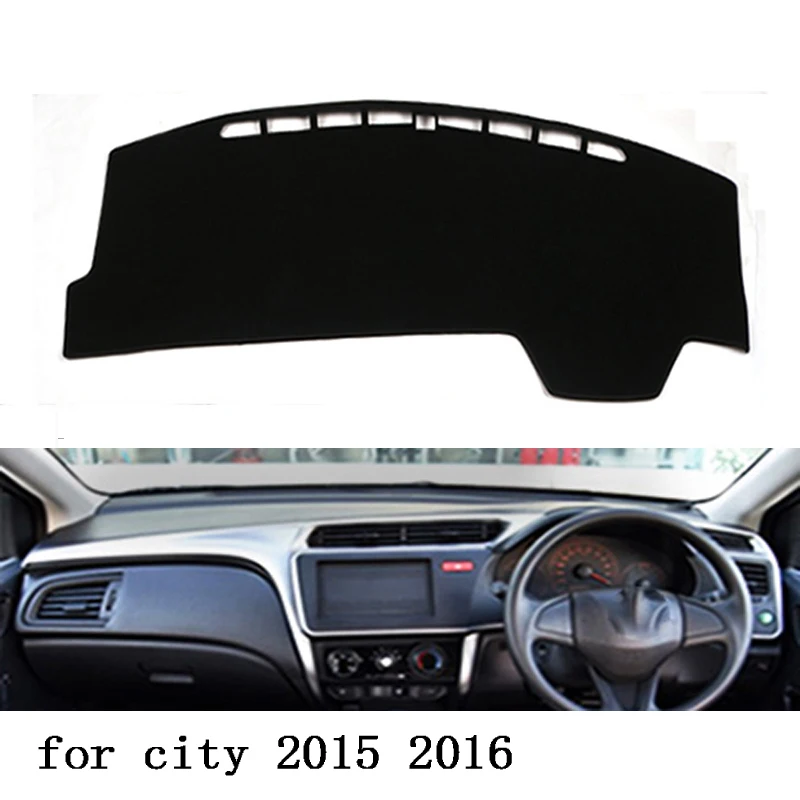 

Для Honda city Grace 2014-2019 правый и левый руль, чехлы на приборную панель автомобиля, коврик, подушка, коврики, аксессуары