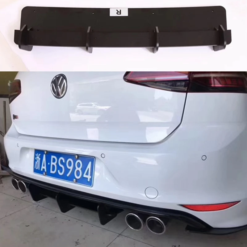 Диффузор для Volkswagen GOLF 7/7 5 VII MK7/7 MK R серии хэтчбека предварительно заменяемый