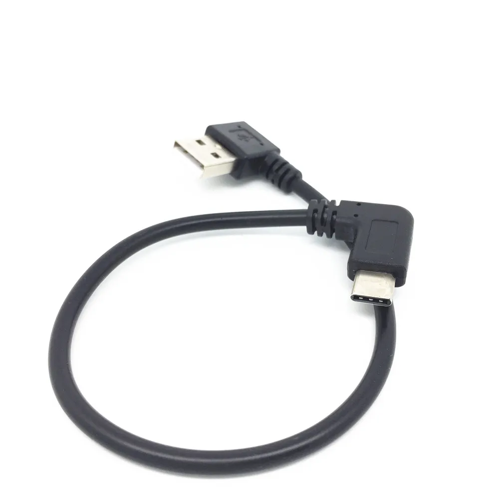 Угловой USB-кабель с разъемом под углом 90 градусов Кабели USB Type-C для HTC U11 EYEs + LIFE U UITA