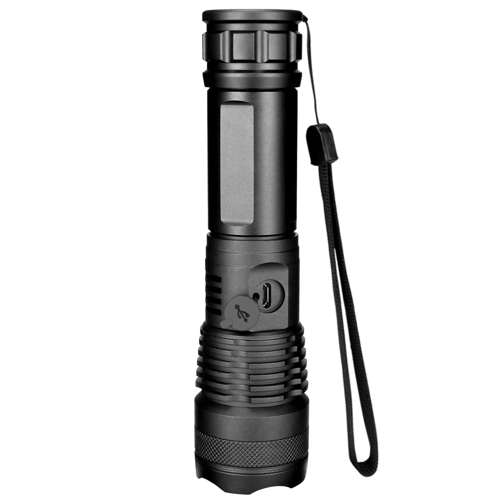 XHP50.2 светодиодный фонарь Тактический самый мощный фонарик светодиодный фонарь фонари для охоты 26650 Водонепроницаемый USB Перезаряжаемые фонарь светодиодный