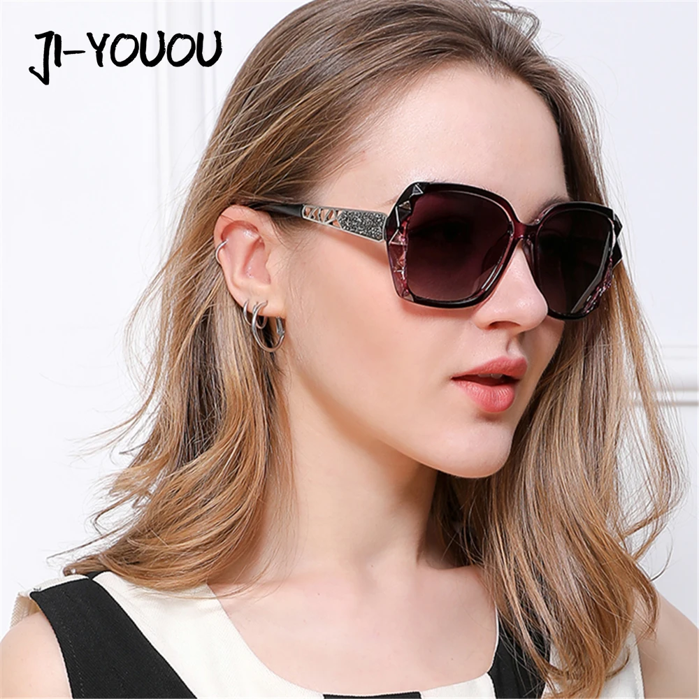 Очки солнцезащитные JIYOUOU женские поляризационные брендовые дизайнерские