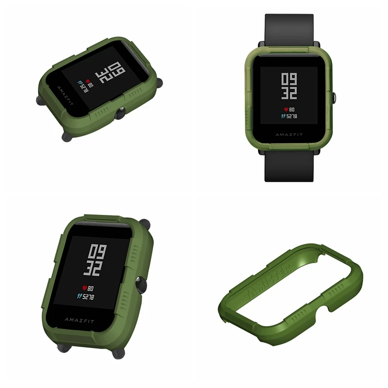 YUEDAER получехол защитный чехол для Xiaomi Amazfit Bip чехол для смарт часов защитные аксессуары для Amazfit Bip оранжевый
