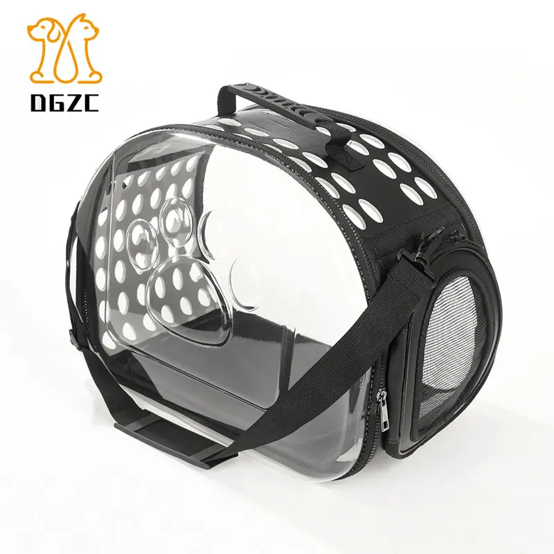 DGZC прозрачный сумка для перевозки домашних животных маленьких собак и кошек