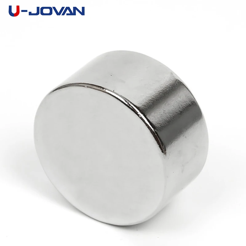 U-JOVAN 1 шт. 30x15 мм N35 Круглый супер сильный мощный редкоземельный постоянный неодимовый магнит