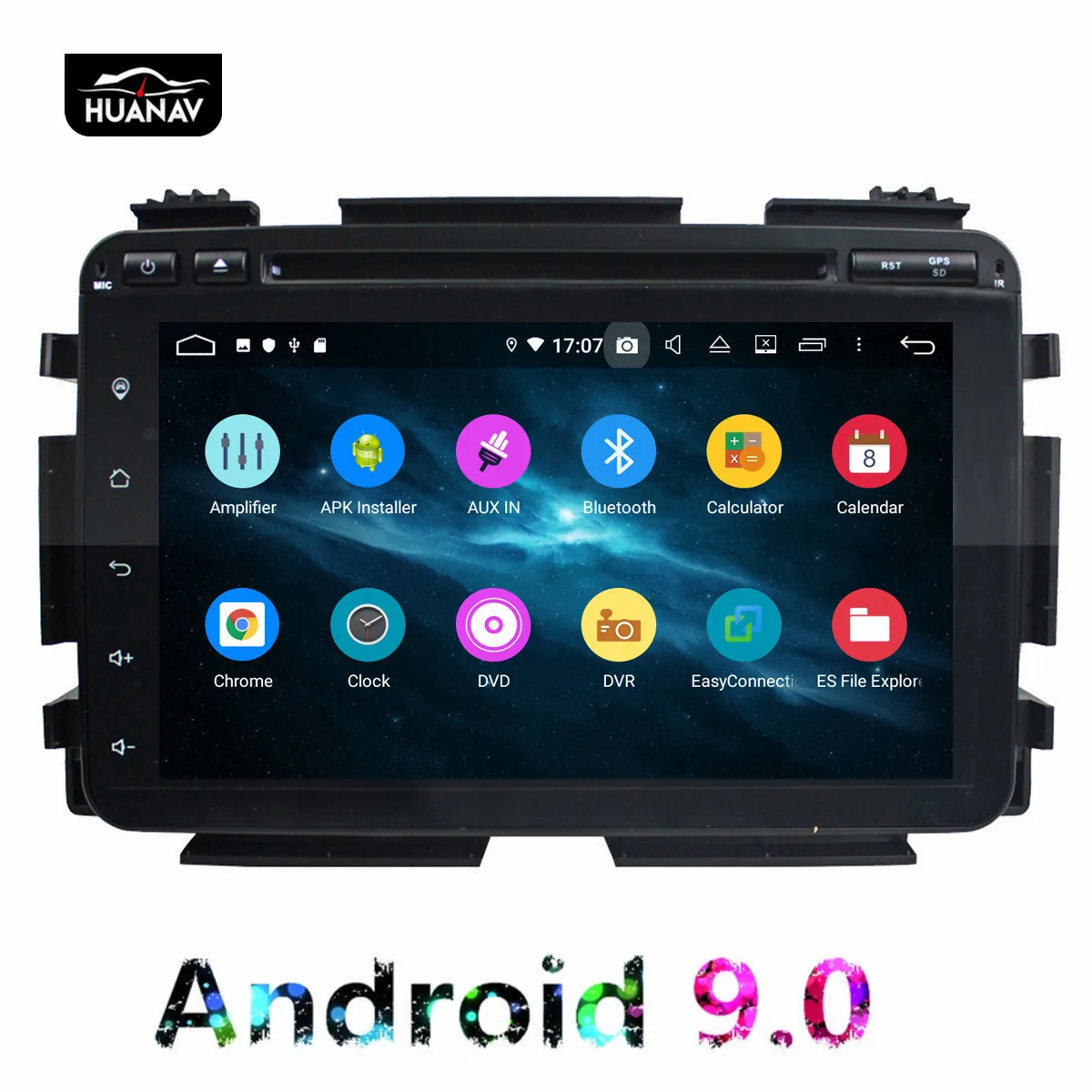 Автомобильный DVD-плеер DSP Android 9 0 GPS-навигация для Honda Vezel 2015 + мультимедийный