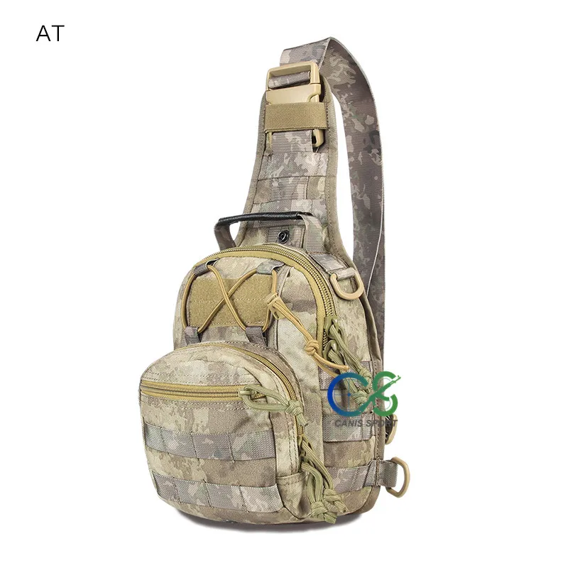 E.T Дракон Открытый 1000D имитация cordura водонепроницаемый рюкзак сумка для охоты Альпинизм gs5-0035 - Цвет: AT