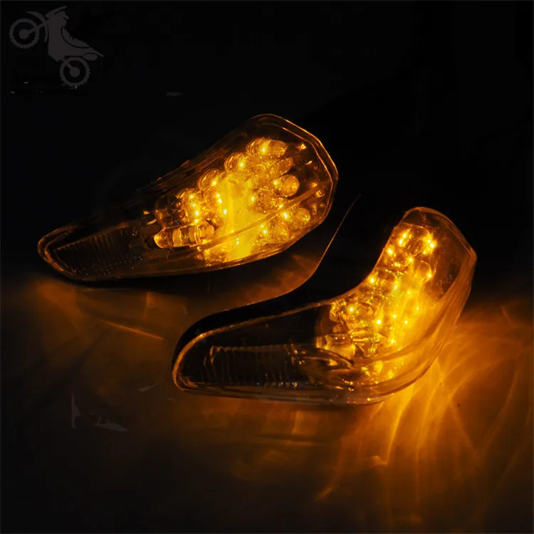 Универсальный светодиодный указатель поворота для мотоцикла 10 мм yamaha honda suzuki