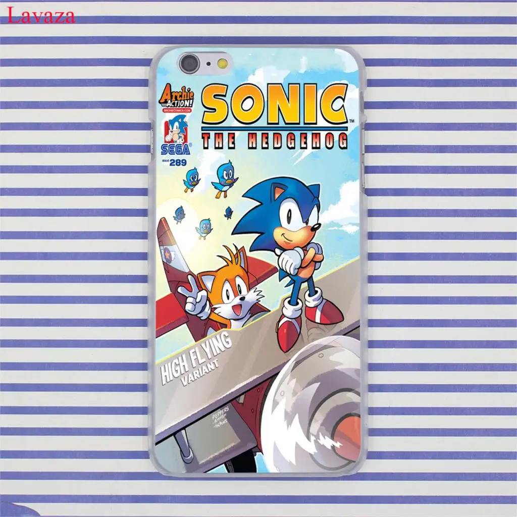 Жесткий чехол для телефона Lavaza Sonic the Hedgehog Series для iPhone XR XS X 11 Pro Max 10 7 8 6 6S 5 5S SE 4S 4 - Цвет: 11