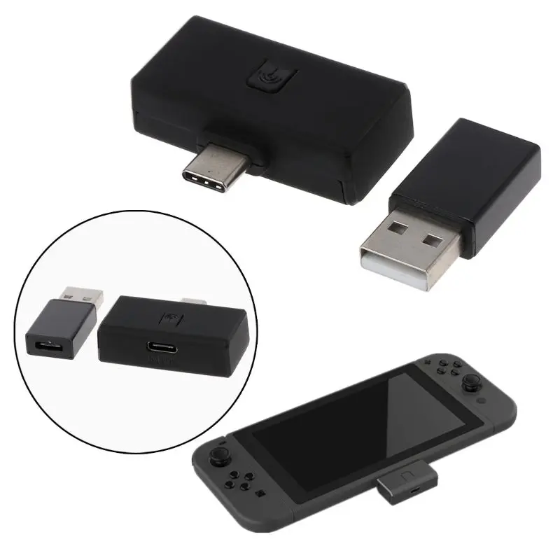 Беспроводная Bluetooth Аудио гарнитура адаптер для Nintendo Switch NS PS4 передатчик