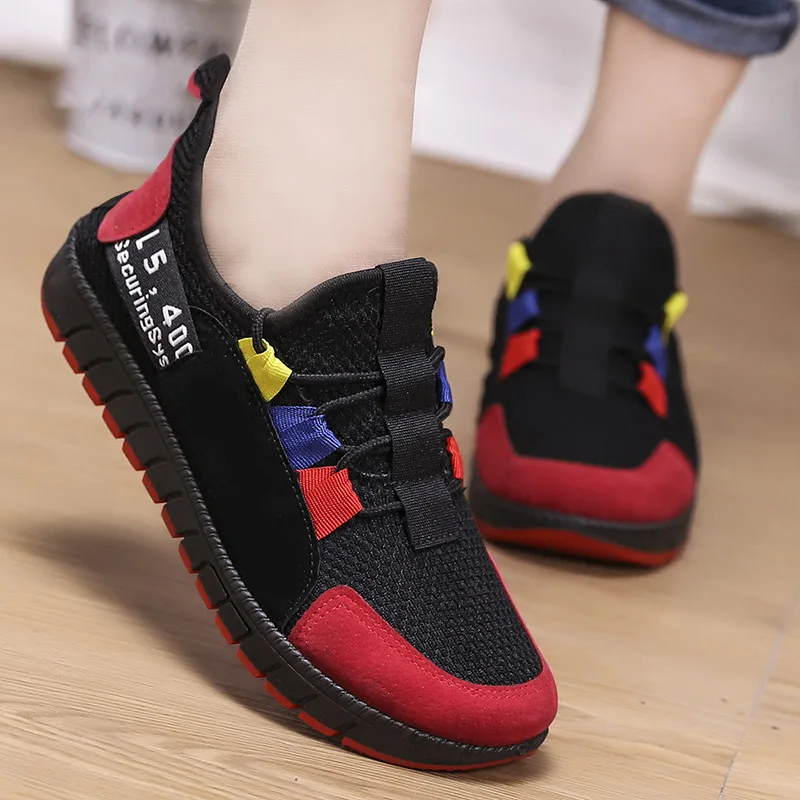 OLOMM/Новинка 2019 суперлегкие гибкие женские теннисные туфли Zapatos Mujer дышащие