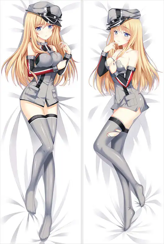 Kantai collection аниме персонажи сексуальная девушка Prinz Eugen & Bismarck наволочка для подушки