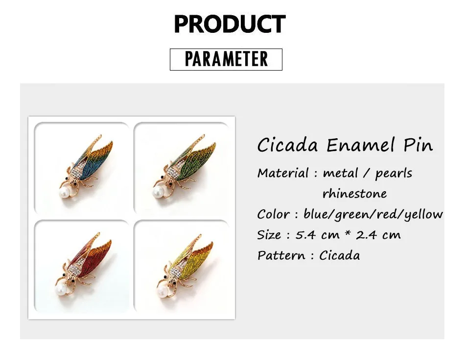 Muylinda Cicada, брошь в виде жука, стразы на булавке, модные стразы, заколки в виде насекомых, женские броши, брошь на шарф, ювелирное изделие
