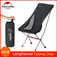 Naturehike Folding Chair Portable Camping Seat with 330 lbs Bearing Capacity for Backpacking Fishing Hiking Picnic RV Beach Lawn