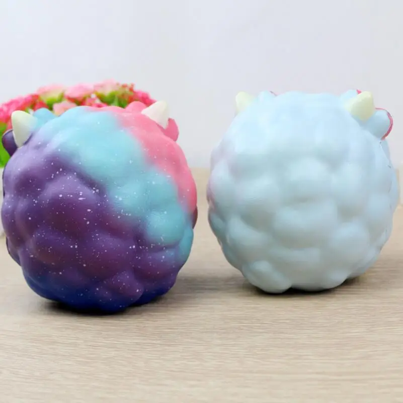 Ливе Kawaii милые смолы медленная Восходящая звезда Цвет овец Дизайн мягкие игрушки