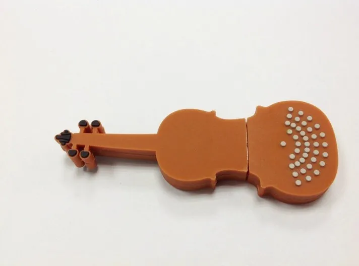 Оригинальная ручка привода Скрипки музыкальный инструмент USB флеш-накопитель Флешка флеш-накопитель 4 GB/8 GB/16 GB/32 GB/64 GB 512 Гитарный USB Стик