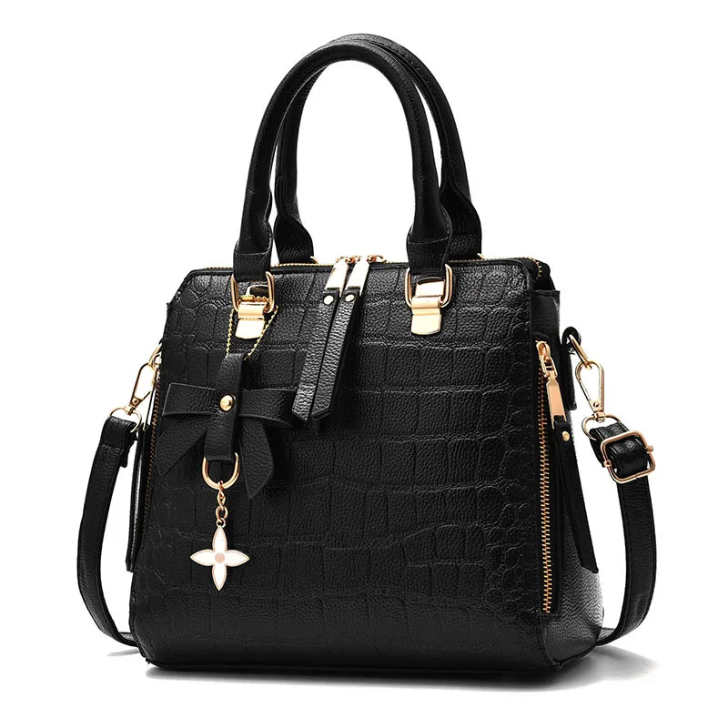 Luxury quality Lady Shoulder Crossbody Bags women Messenger Bag Crocodile leather Women butterfly Knot Designer HandbagsDFMP | Багаж и