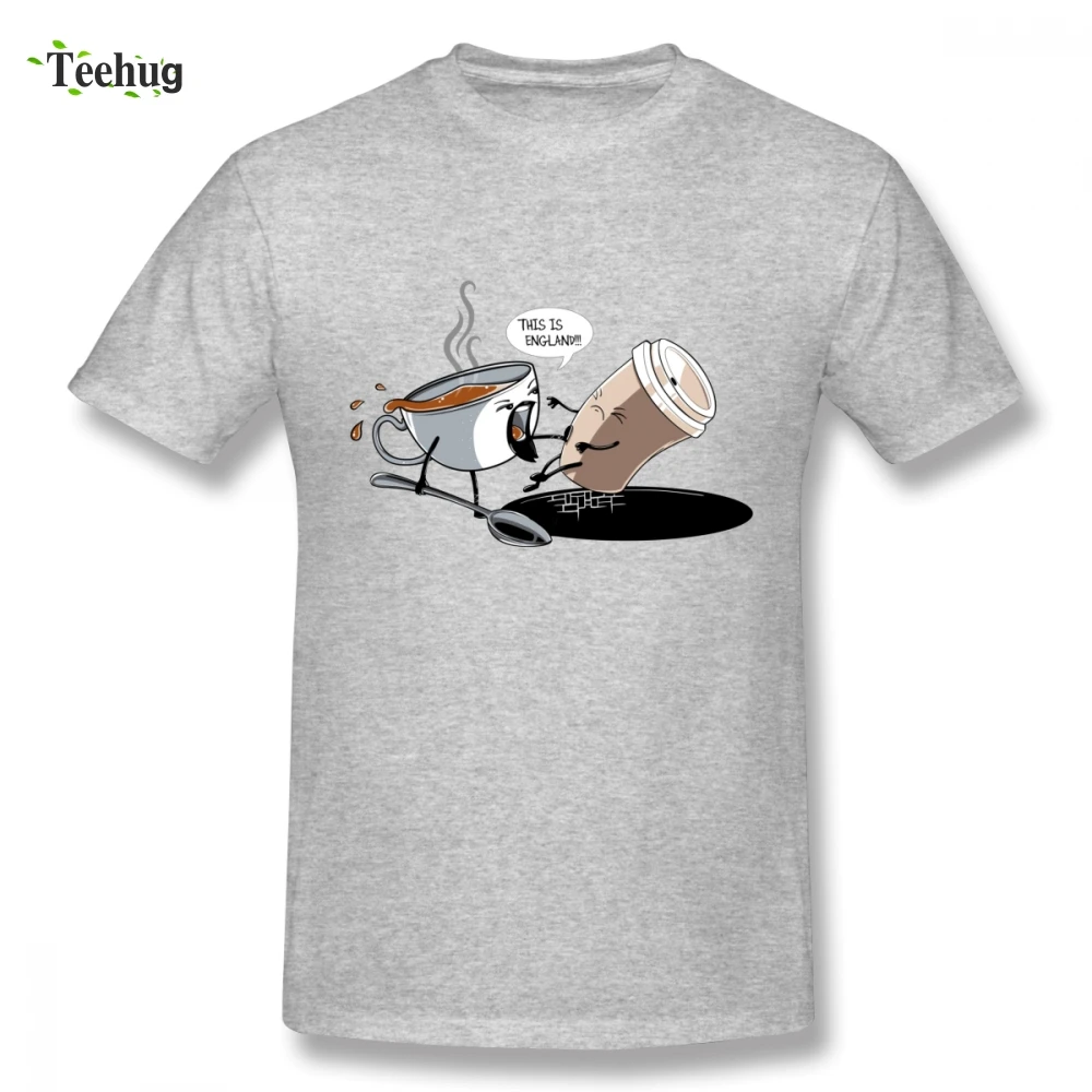 

This Is England Coffice Clothes Crewneck For Male Free Shipping Streetwear 100% Cotton T-shirt For Male