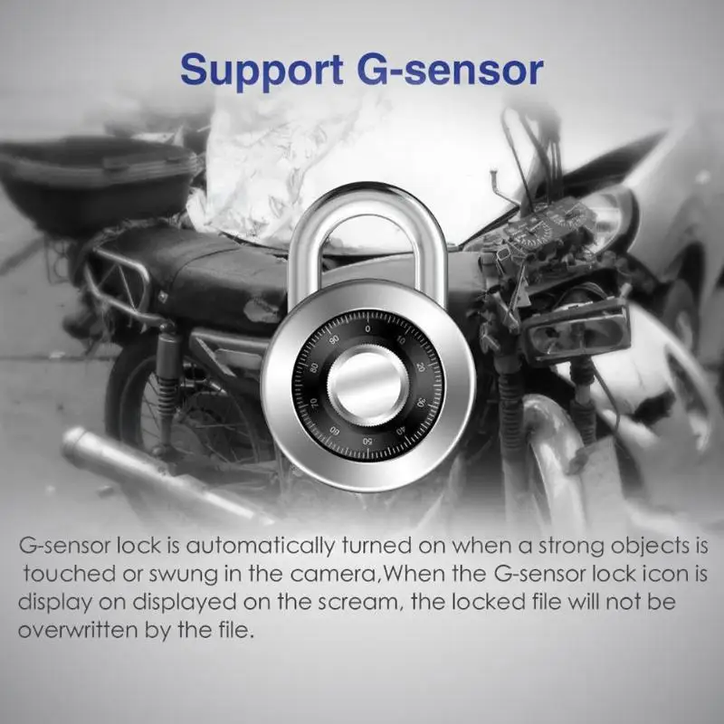 3 дюймовый мотоциклетный видеорегистратор с камерой переднего и заднего вида для