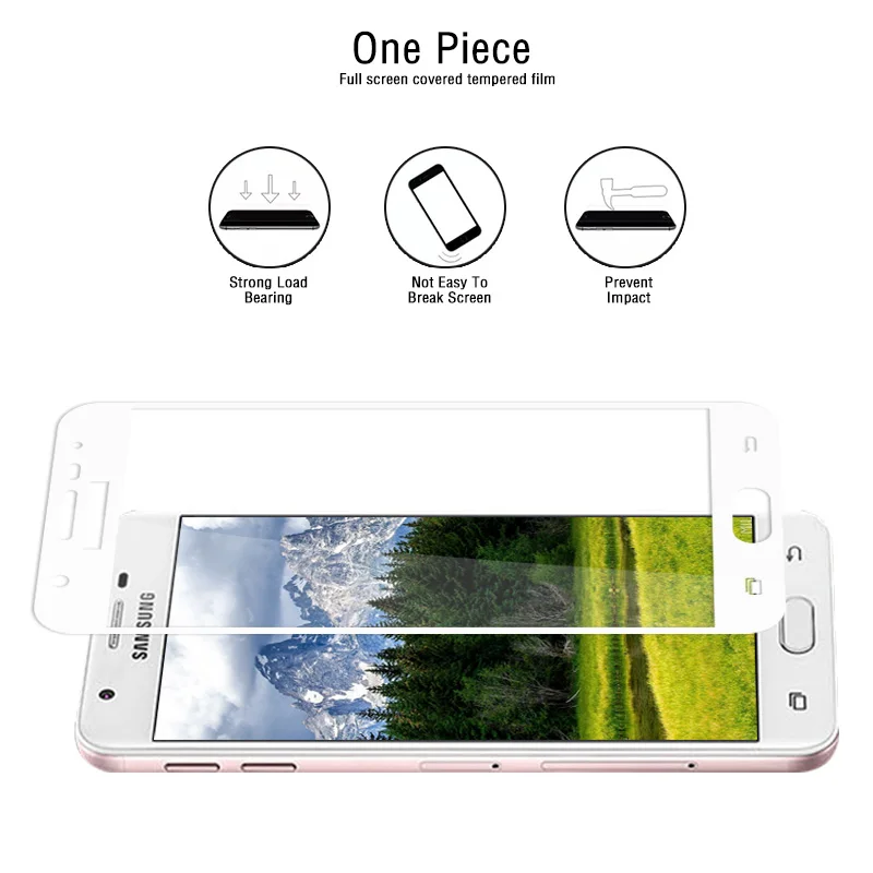 Взрывозащищенное Закаленное стекло для Samsung Galaxy J5 Prime жесткое Защитное SM-G570F