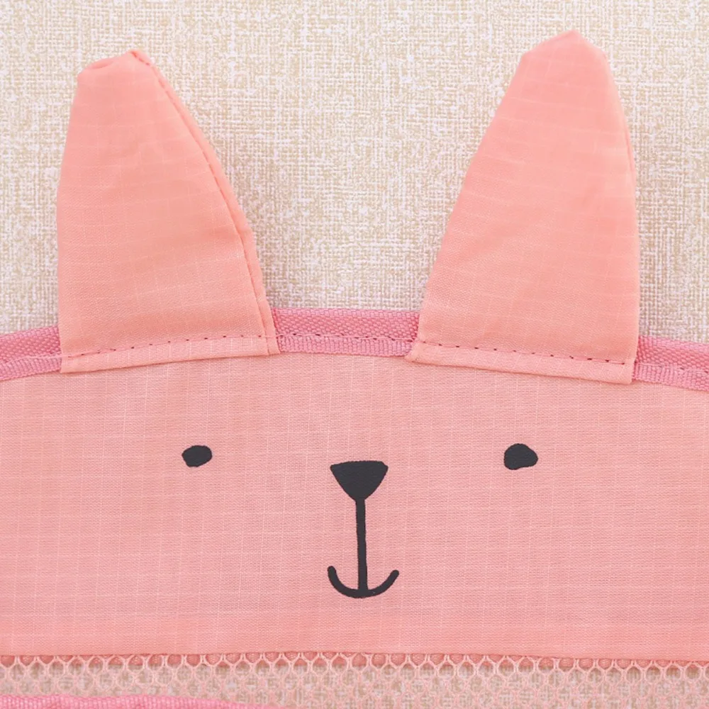 Hot Baby bathroom mesh bag for bath toys bag kids basket toys net cartoon animal shapes waterproof cloth sand toys beach storage