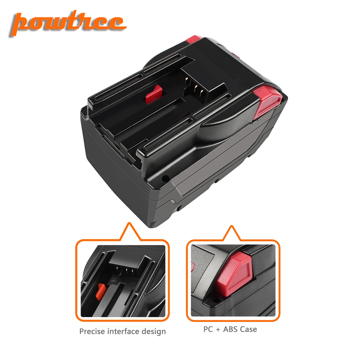 Сменный литий ионный аккумулятор Powtree 28 в 6 0 Ач для инструментов Milwaukee M28 48 11 2830 0730 20