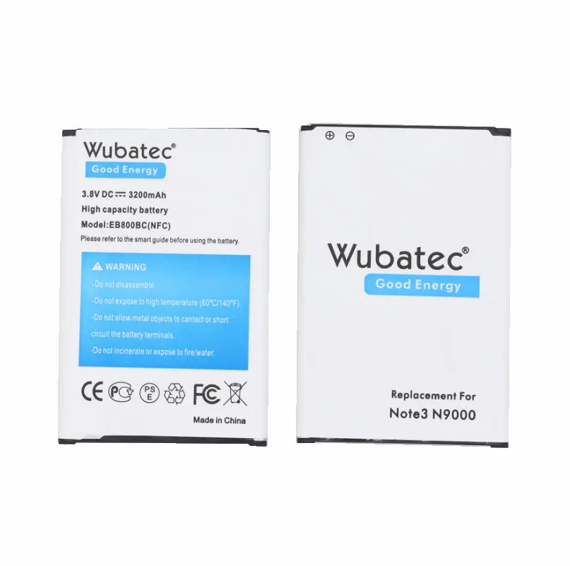 2x Note3 3200 мАч B800BC NFC батарея + настенное зарядное устройство для Samsung Galaxy Note 3 N9000 N9002