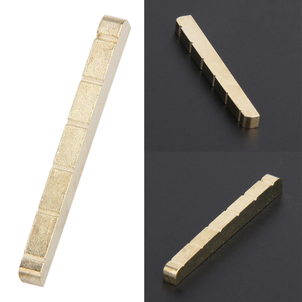 6 ой мост Гайка для ST Электрический запасные части гитары 42 мм латунные новые