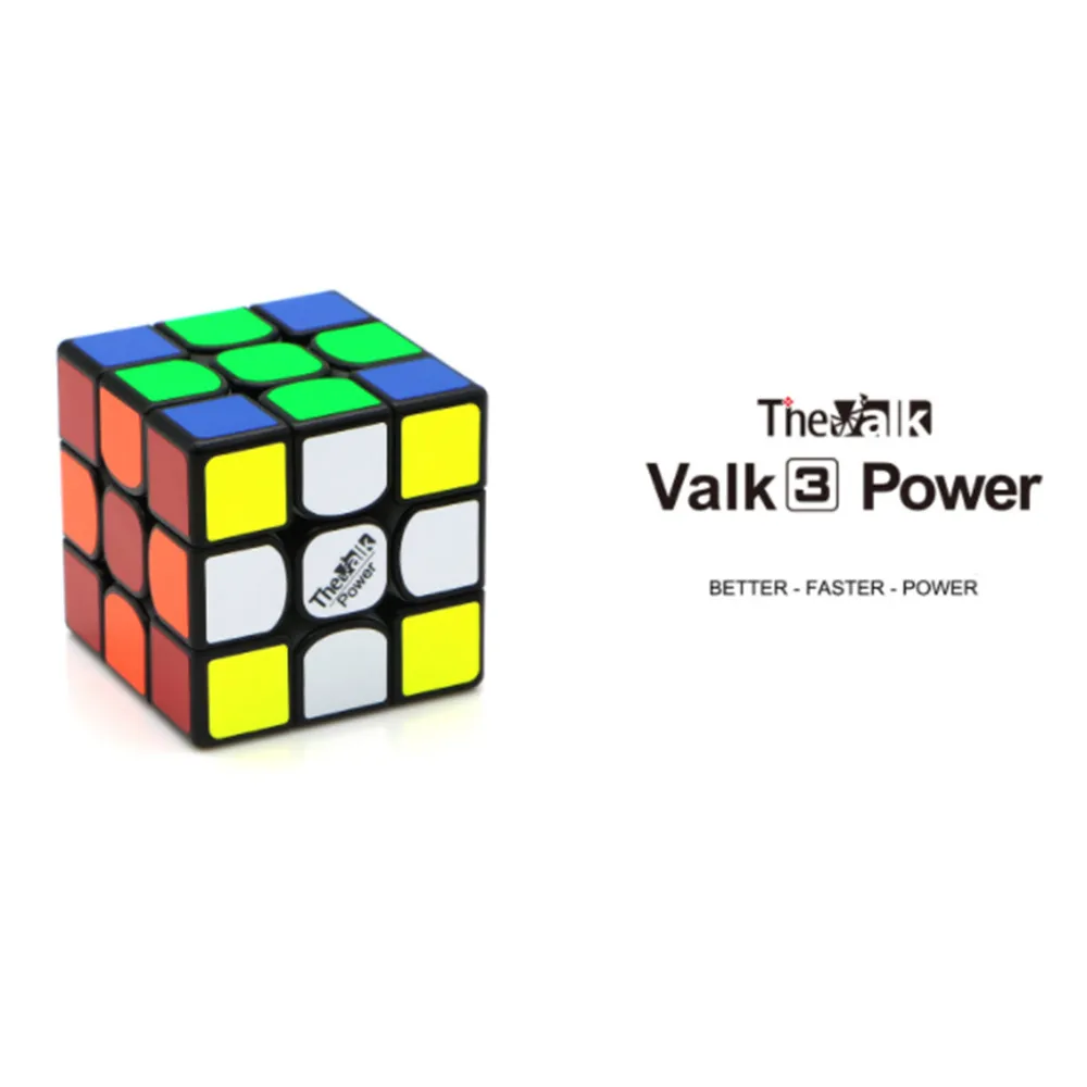 Новый скоростной куб Qiyi Mofangge Valk3 Power 3x3x3 магический кубик для WCA профессиональные