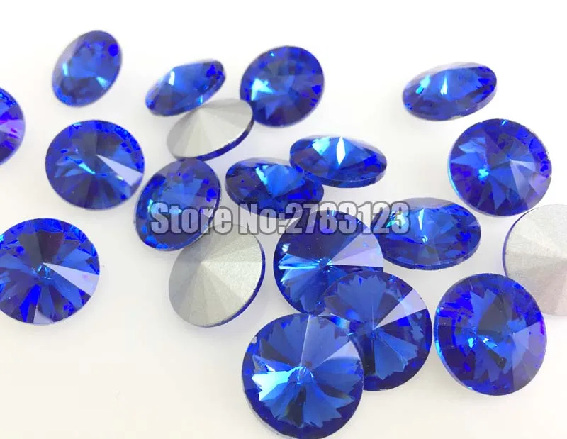 Бесплатная доставка круглая форма точка Задняя стеклянная светло-голубые