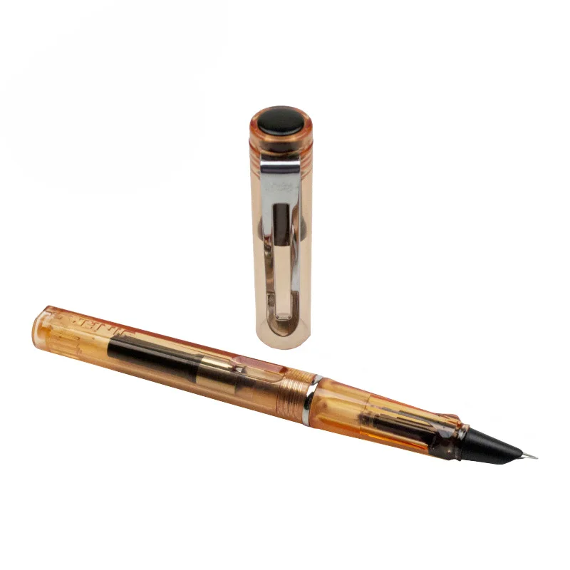 11 Jinhao 599A Высококачественная пластиковая перьевая ручка 0,38 мм дополнительный тонкий наконечник чернильные ручки для подарка офисные канцелярские принадлежности - Цвет: 11