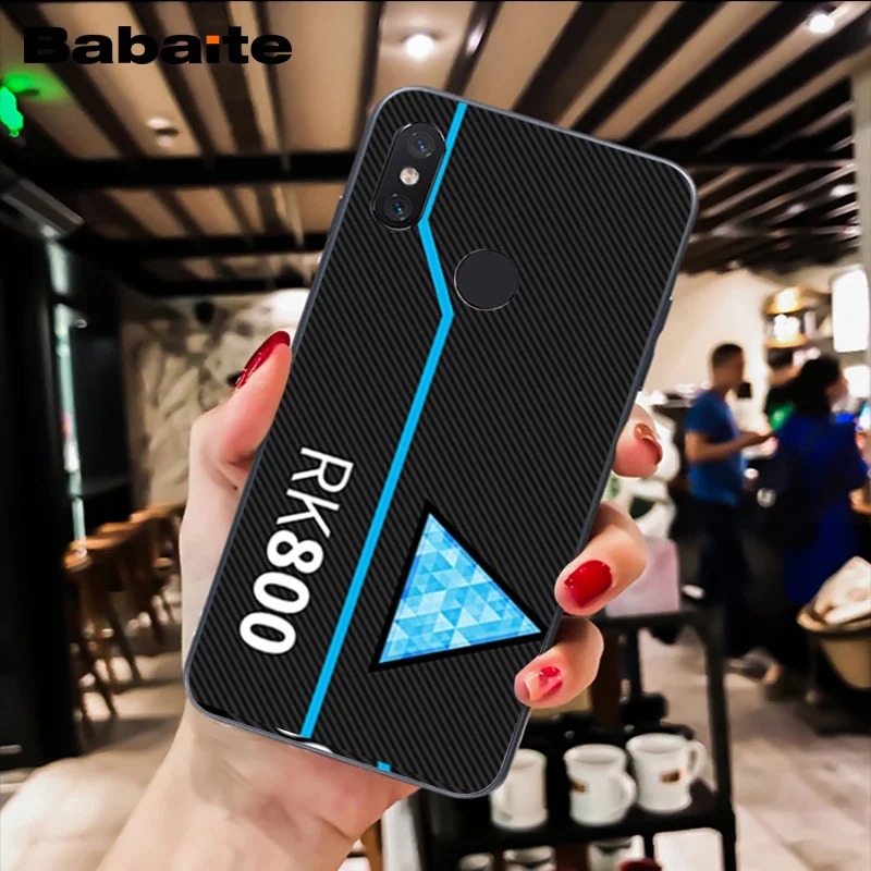 Babaite Детройт стать человеком Android RK800 Кара чехол для телефона Xiaomi MiA1 A2 lite F1 Redmi8 4X 5Plus