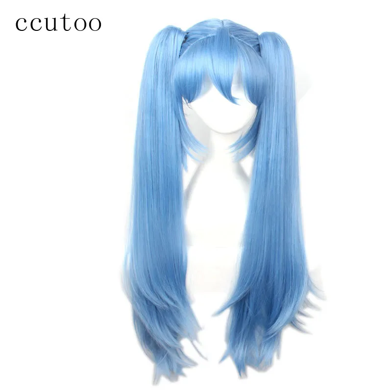 Ccutoo Akb0048 Mayuyu синие длинные прямые термостойкие синтетические волосы косплей