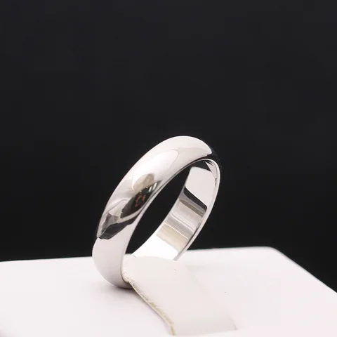 Простые 2/4/6 мм Свадебные кольца из нержавеющей стали золотые гладкие женские и мужские кольца для пар модные ювелирные изделия