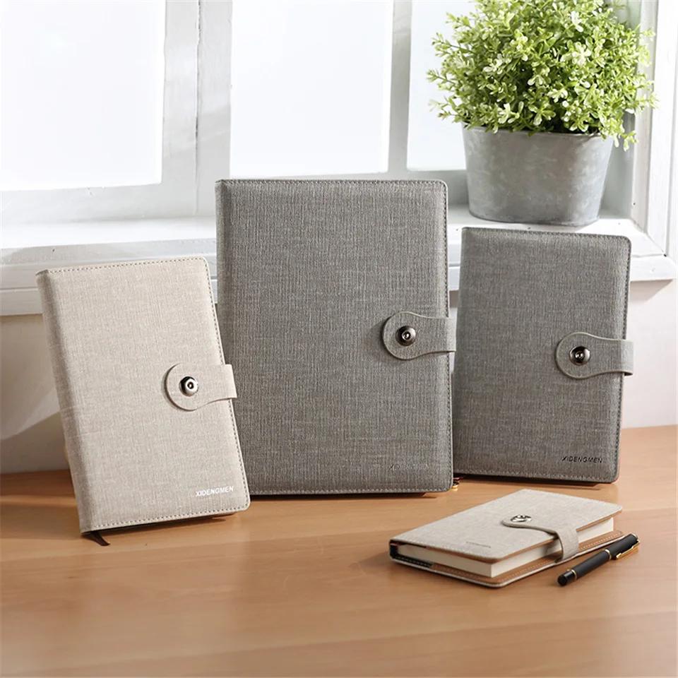 A4 A5 Бизнес повседневные кожаные Тетрадь простые офисные держатель серии Hardcover с